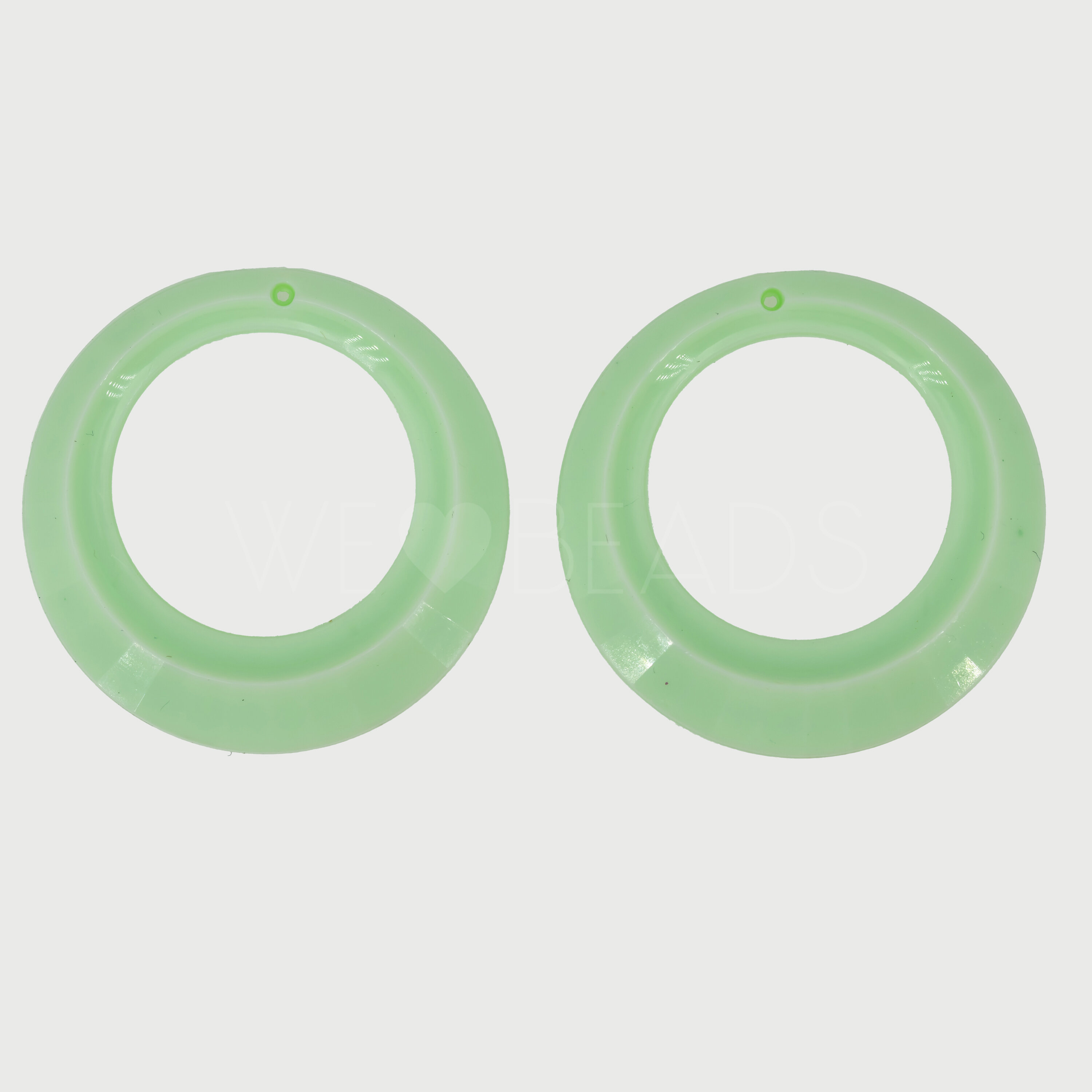 35mm Rund Ring in mintgrün