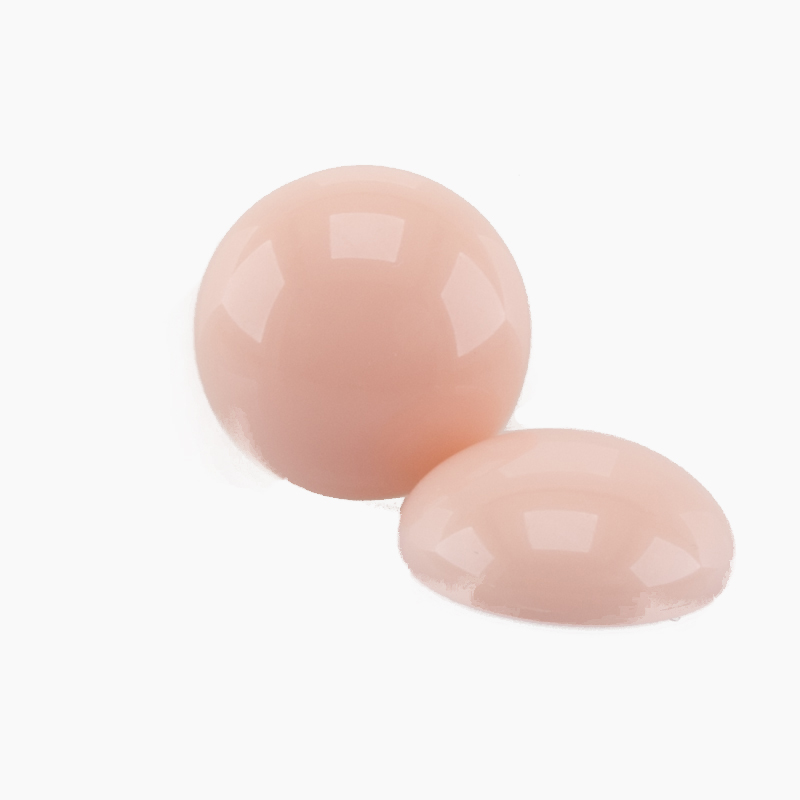 16mm Cabochon Rund in altrosa