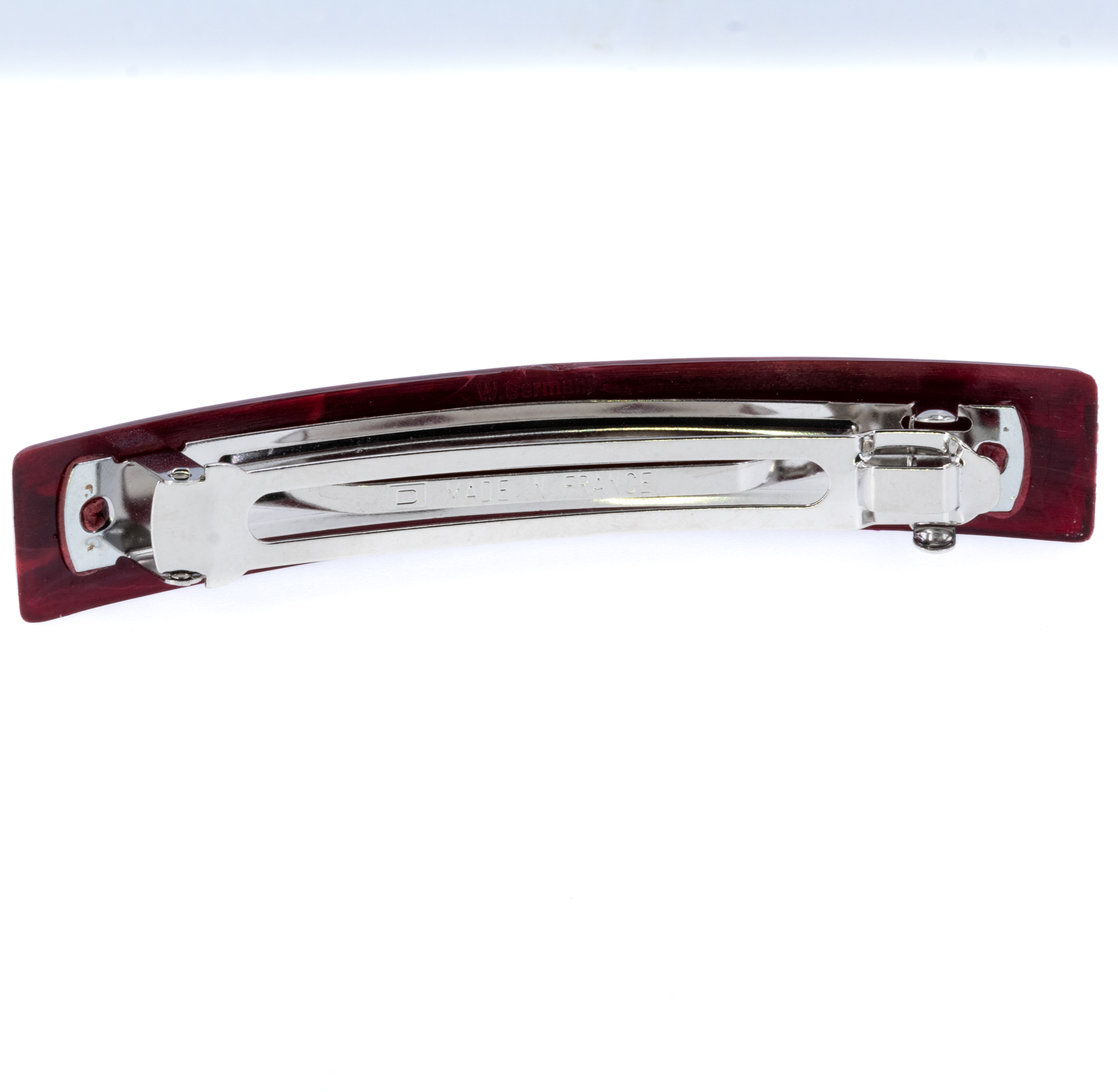 Haarspange Hair Clip in Weinrot Large
