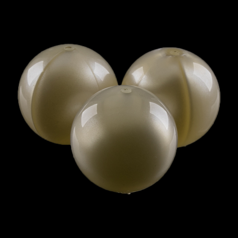 10mm Roundbead in champagne Silk