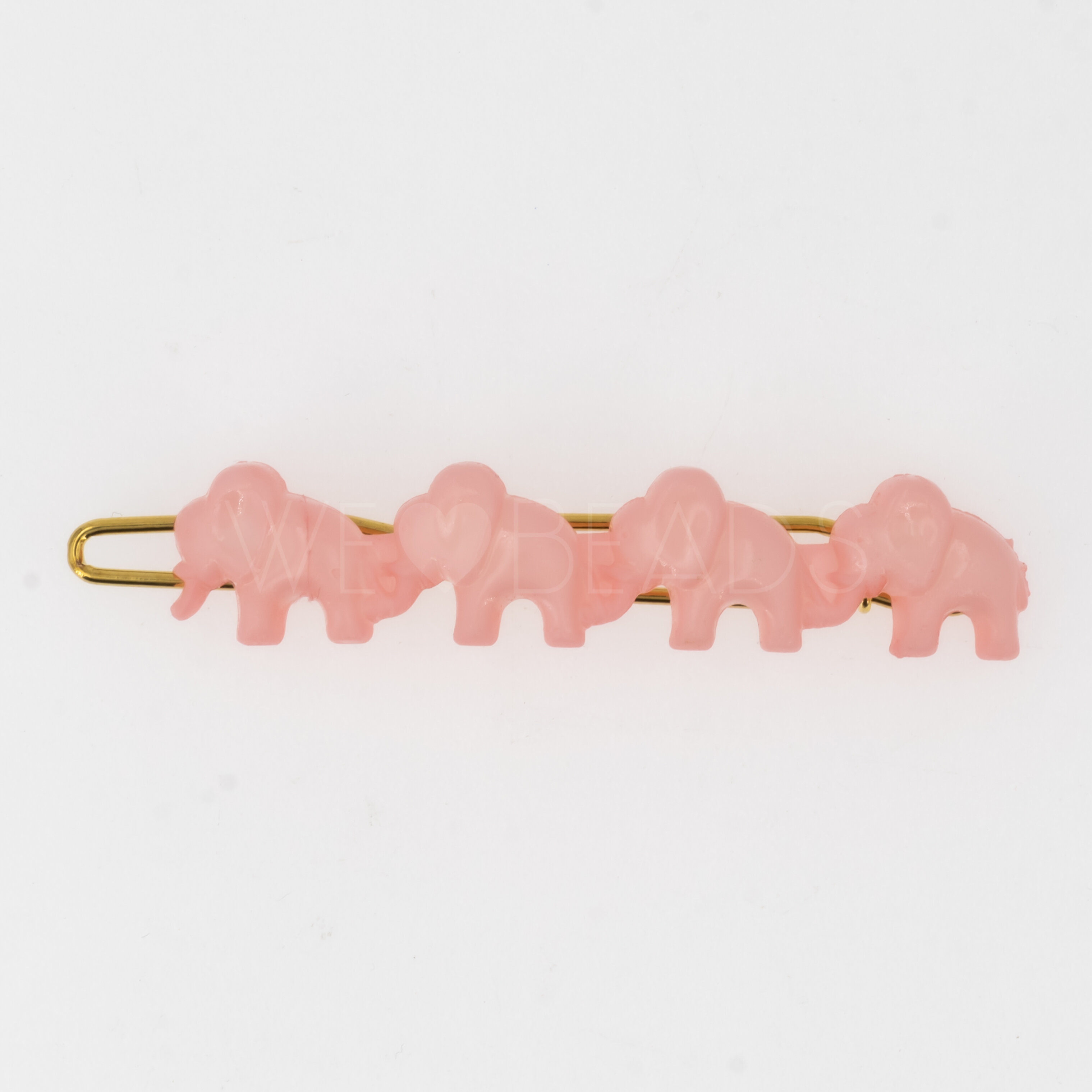 Dratspange elefanten in baby pink (medium)