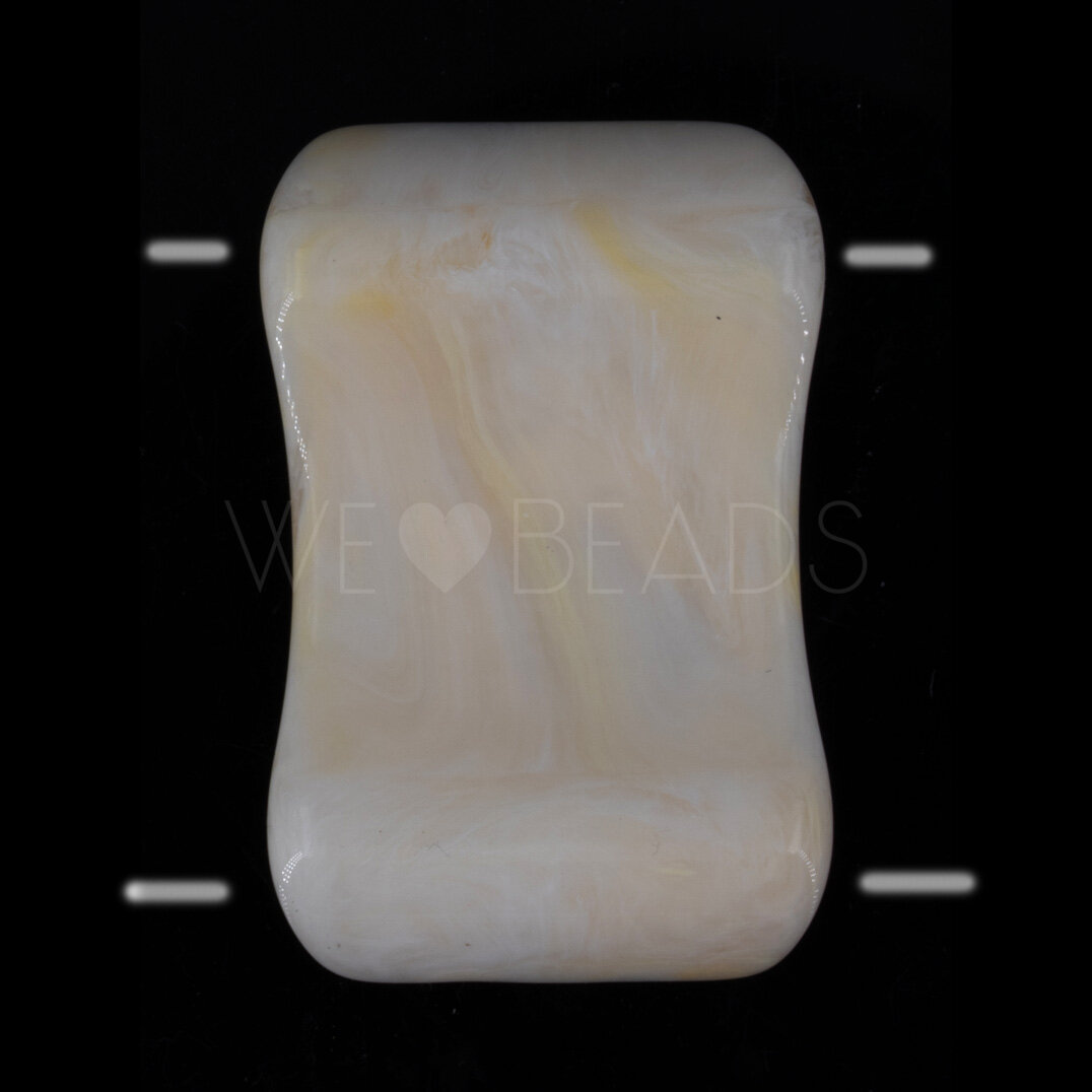 36x24 rectangular Bracelet in ivory