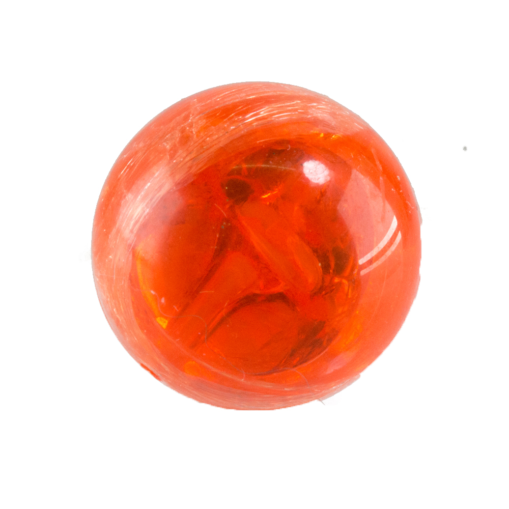 20mm Roundbead in neon orange Crash