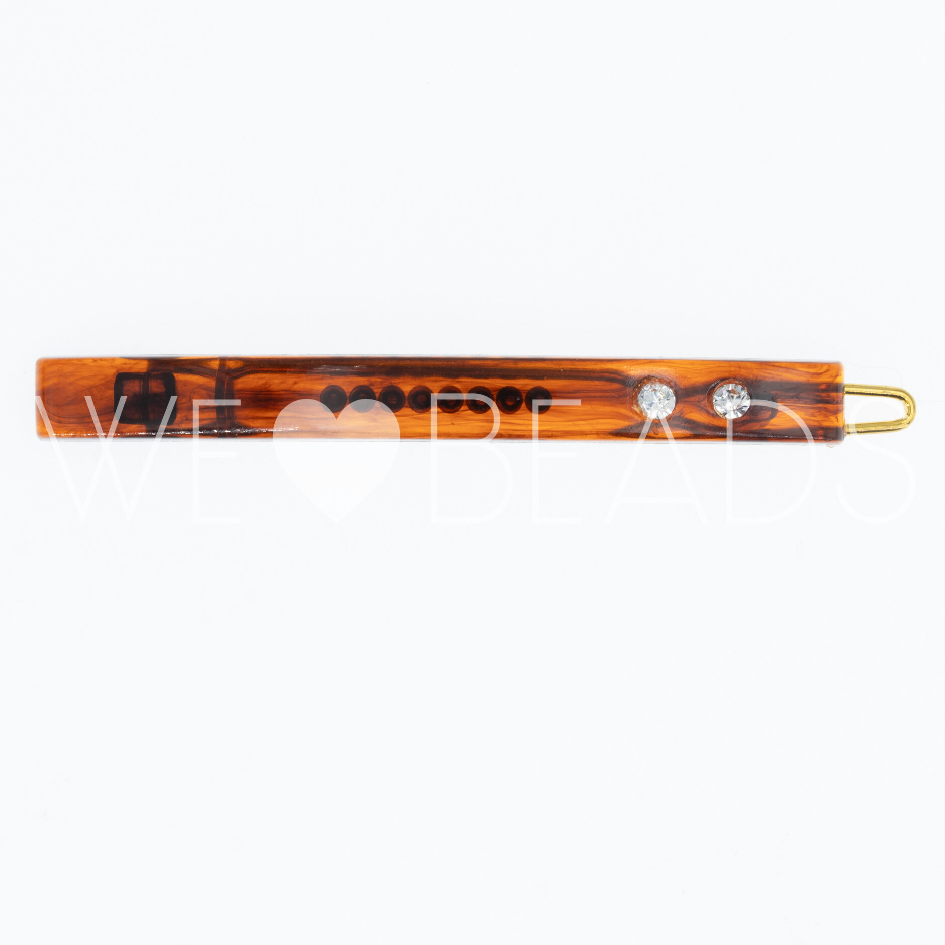 Dratspange in Havanna Marmor, klein
