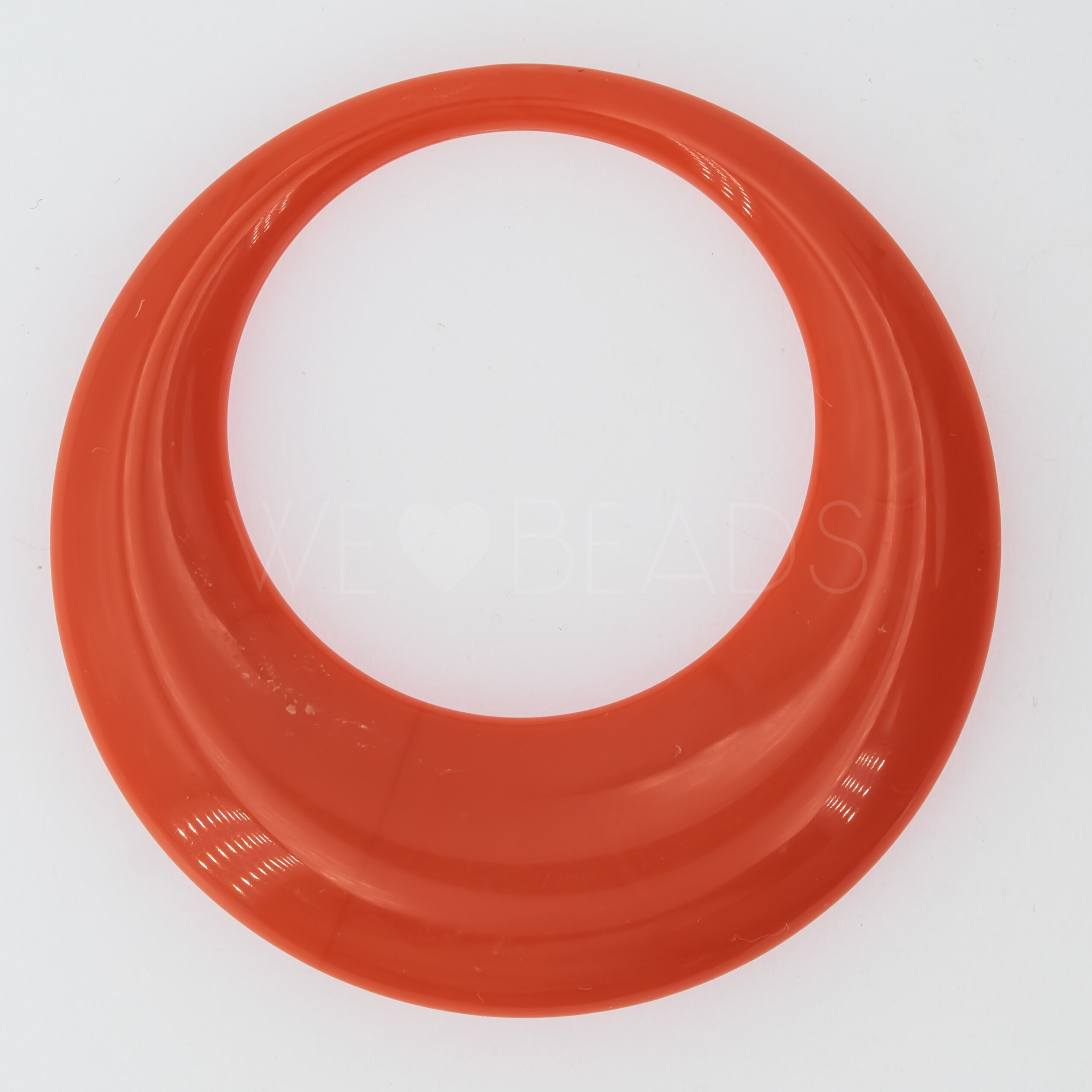 44mm Rund Ring in korall