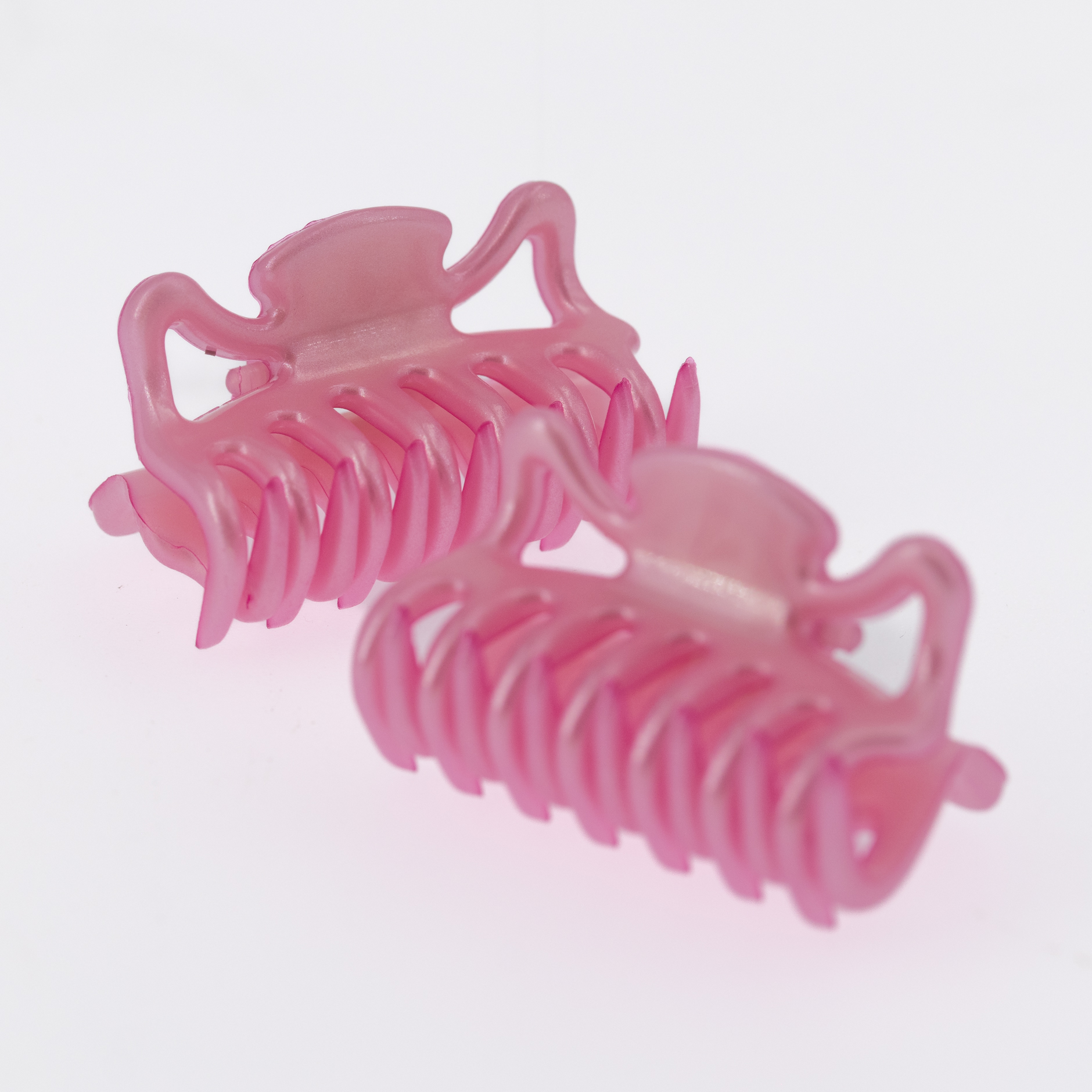 Haarklammer in rosa , klein