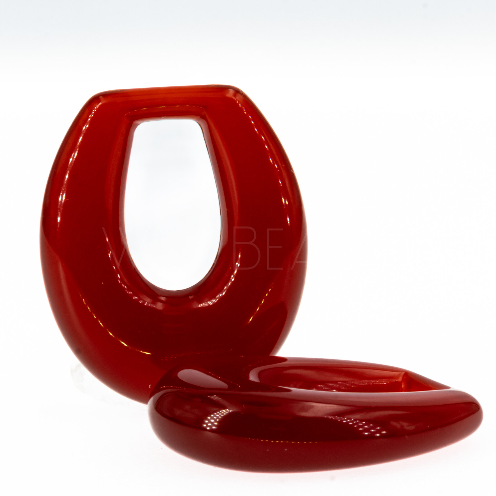 35x26 Anhänger Elypse in Chilli Rot