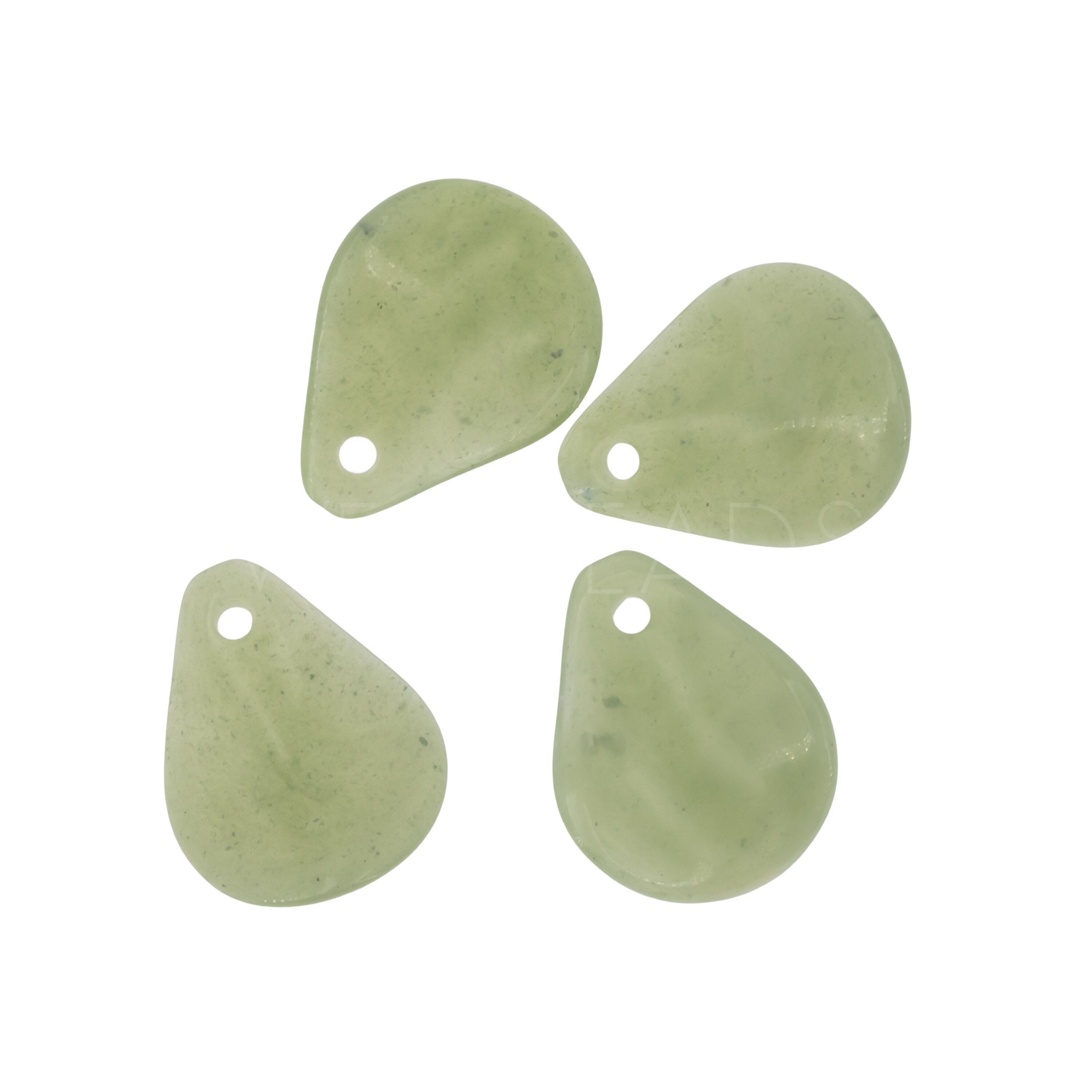13x10 Blütenblatt in jade