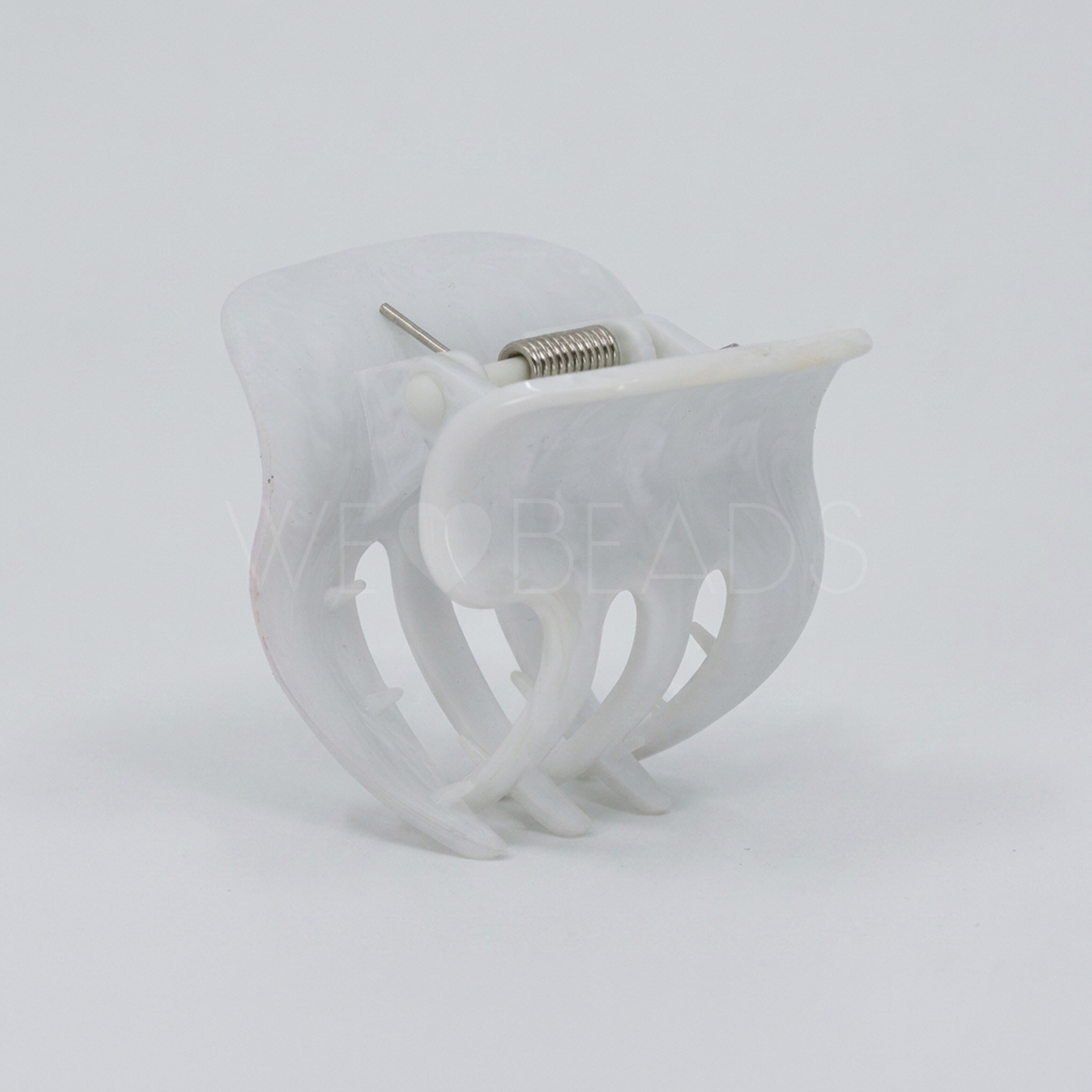 Hair Clip in white (Large)