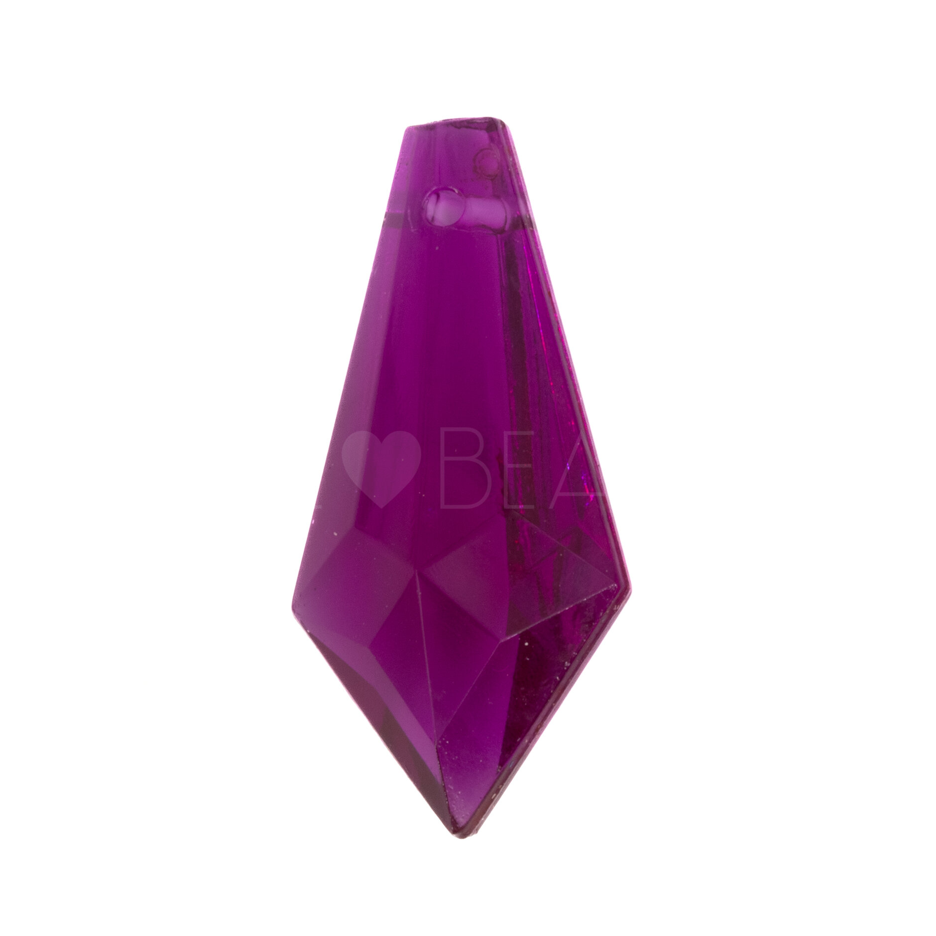 38x18 drop Charm in purple