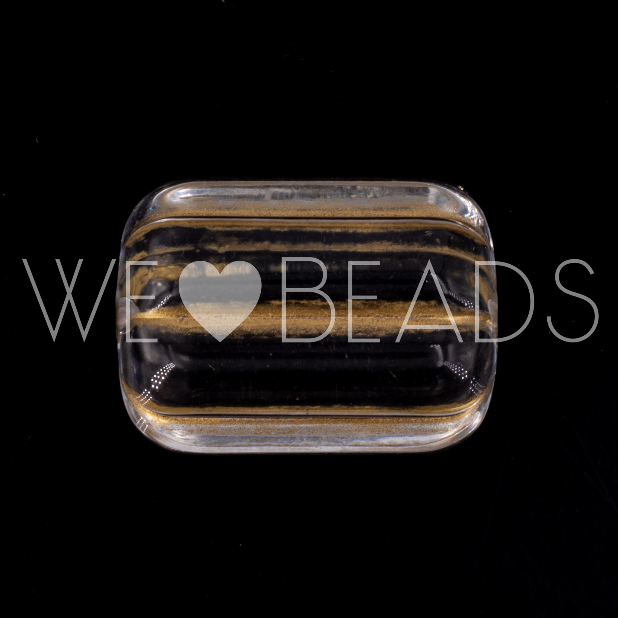 20x14 Walzen Perle in Kristall Transparent