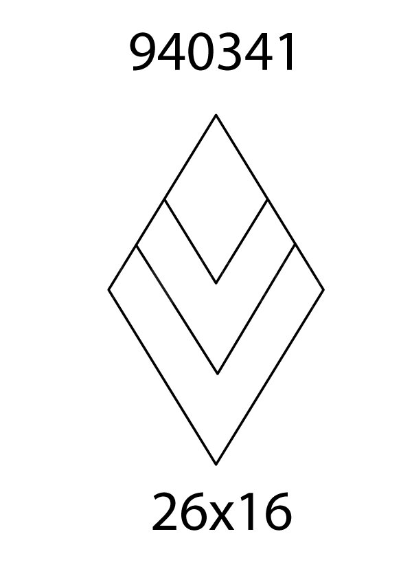 15mm Rechteck Cabochon in elfenbein Satt