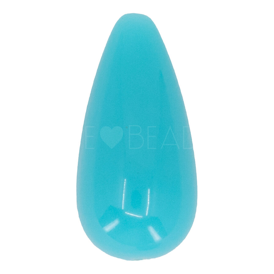 16x8 drop Beads in turquoise