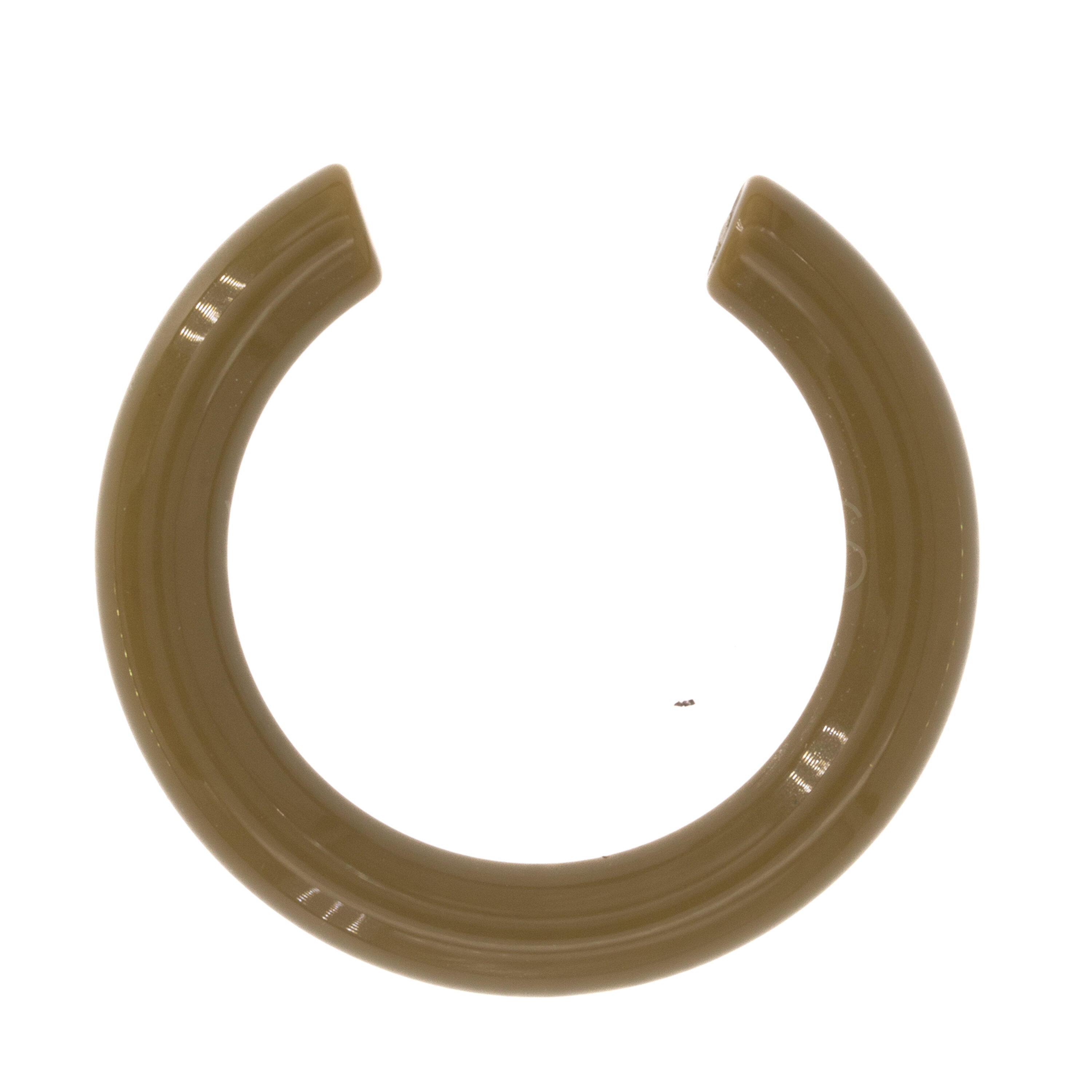 42mm Creole Ring in schilfgrün