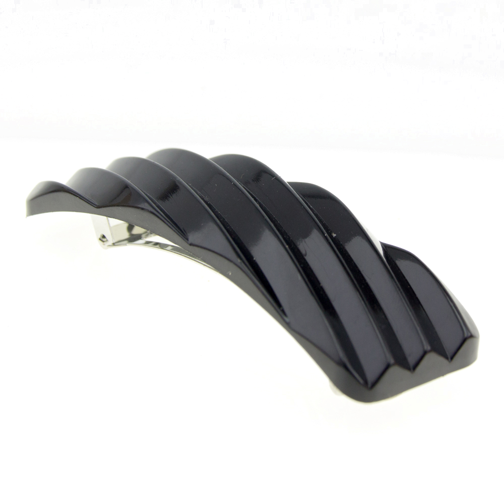 Hair clip in black , medium