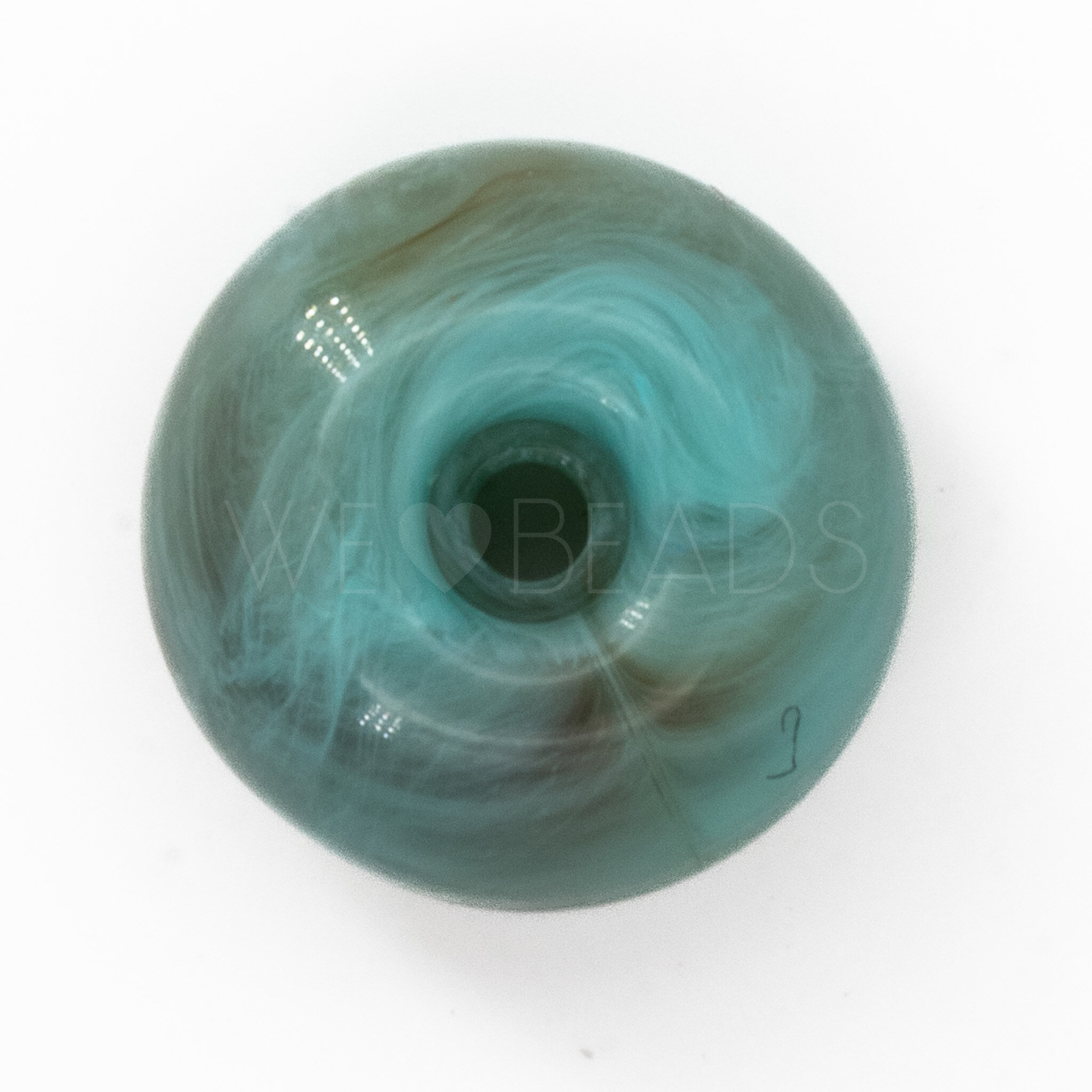 10mm Donut Beads in turquoise