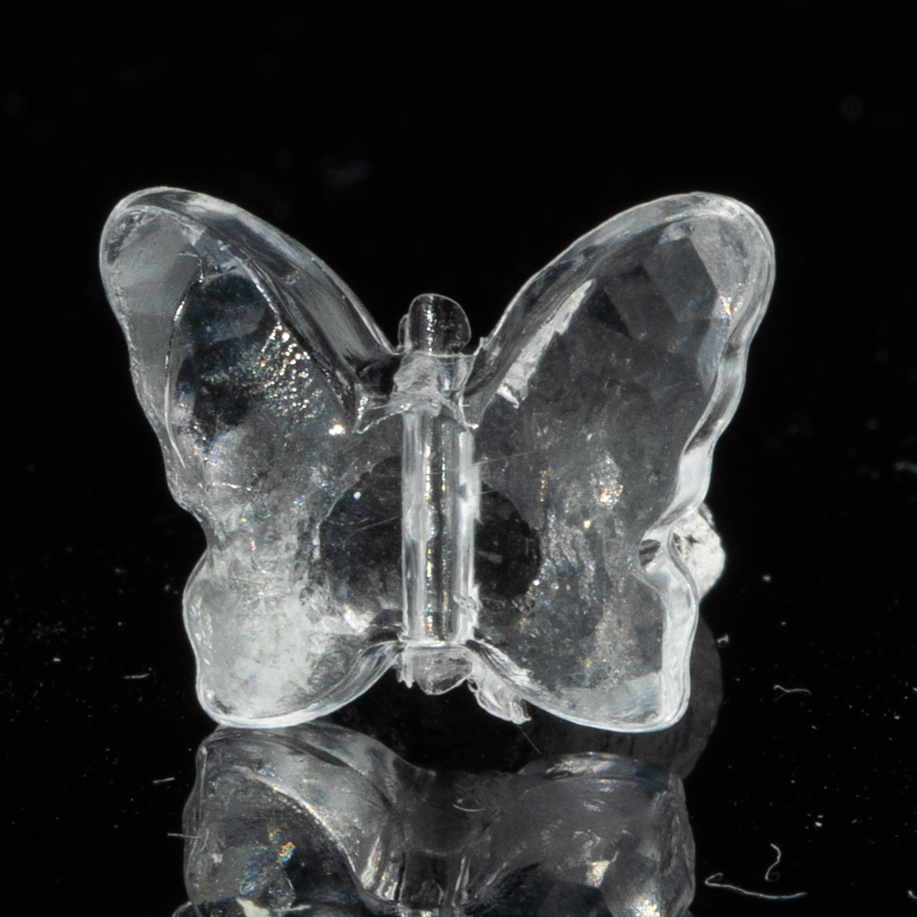 11x9 Schmetterling  in kristall Transparent