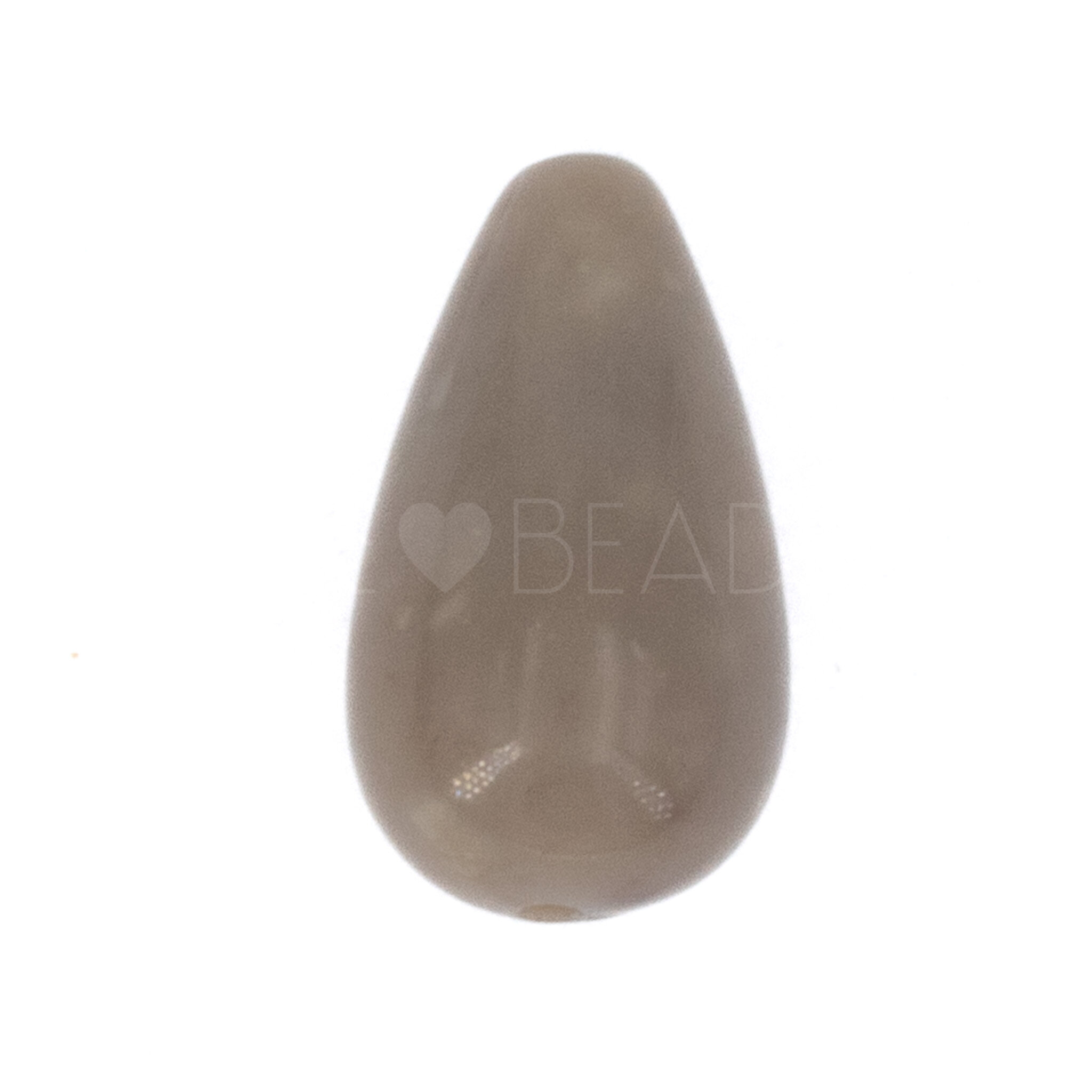 14x8 Tropfen perle in sesam beige 