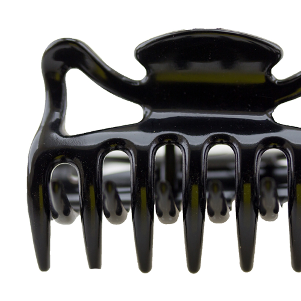 Haarklammer in schwarz , medium