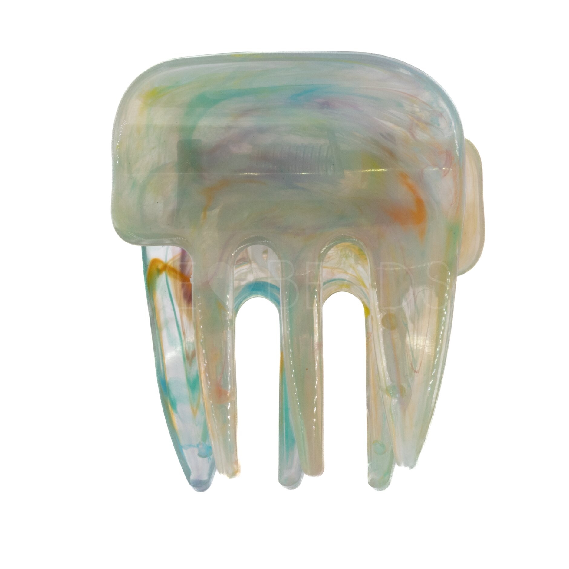 Haarklammer in multicolor in Large