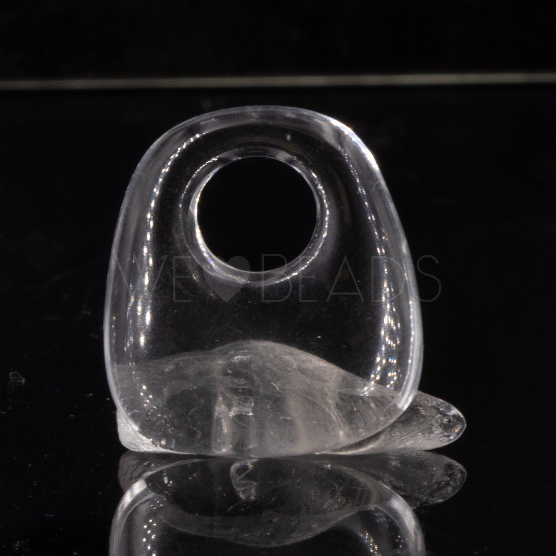 23x21 Trapezium Charm in crystal