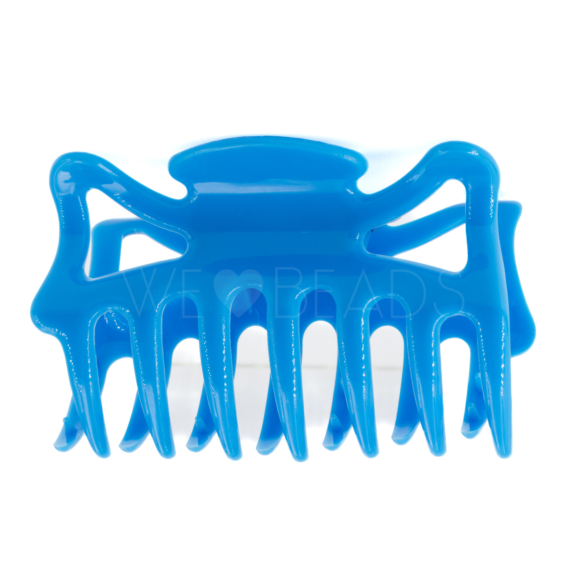 Haarklammer in himmelblau in Large