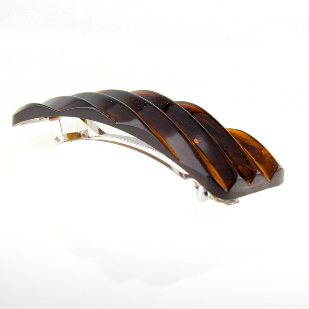 Hair clip in Tortoise , medium