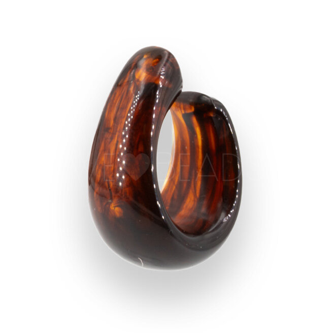 27x21 Elypse Creole in schildpatt