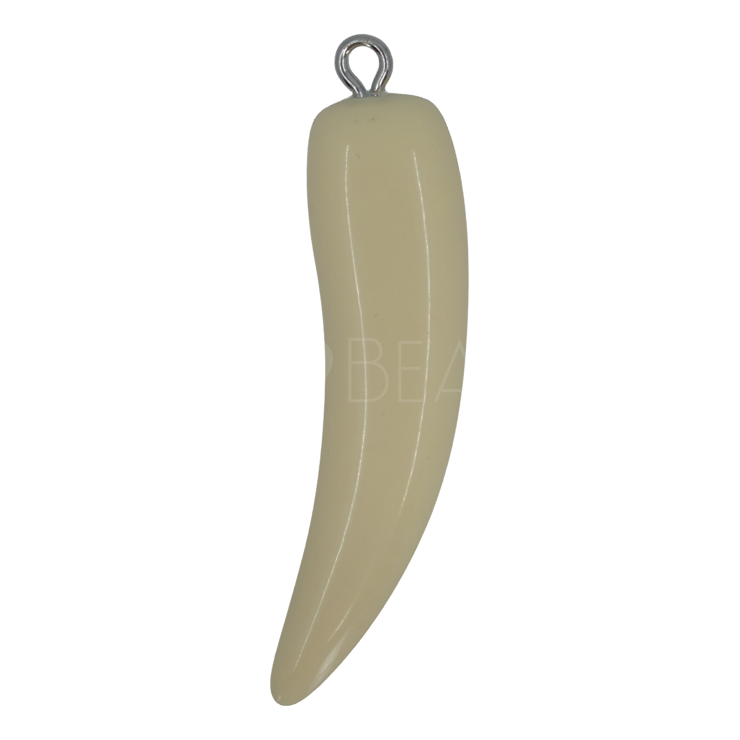 40mm Zahn Charm in ivory