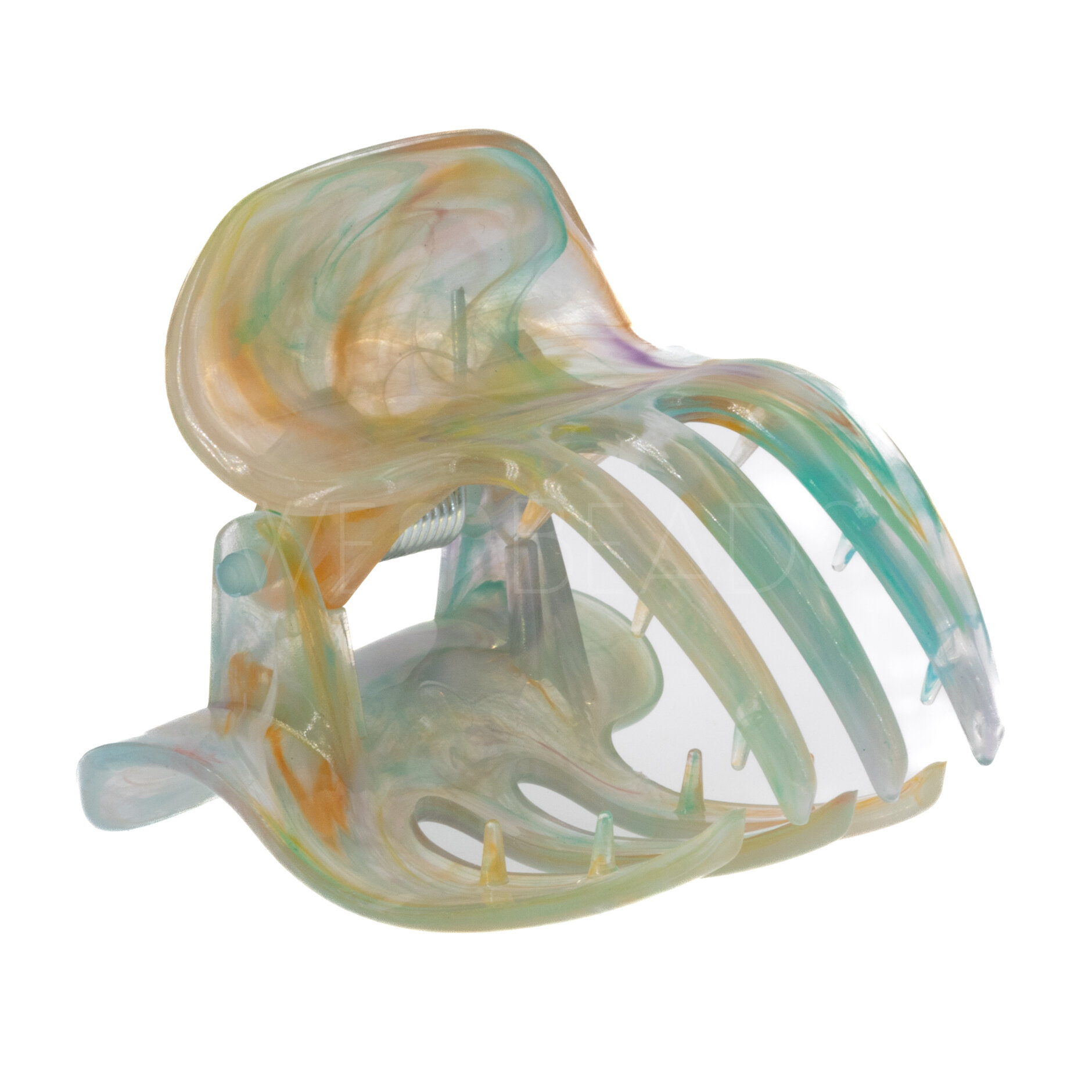 Haarklammer in multicolor in Large