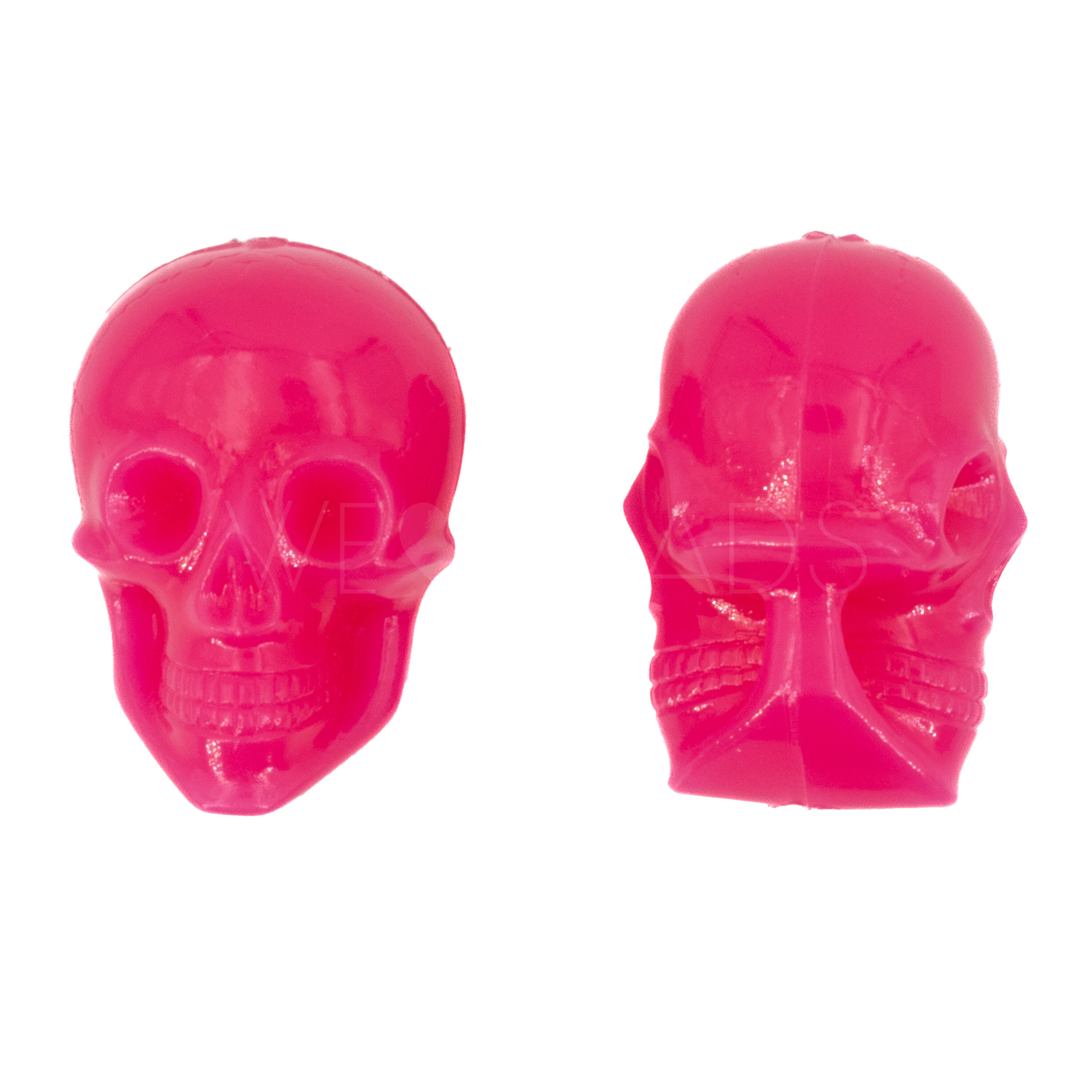 20x14 Totenkopf Perle in pink