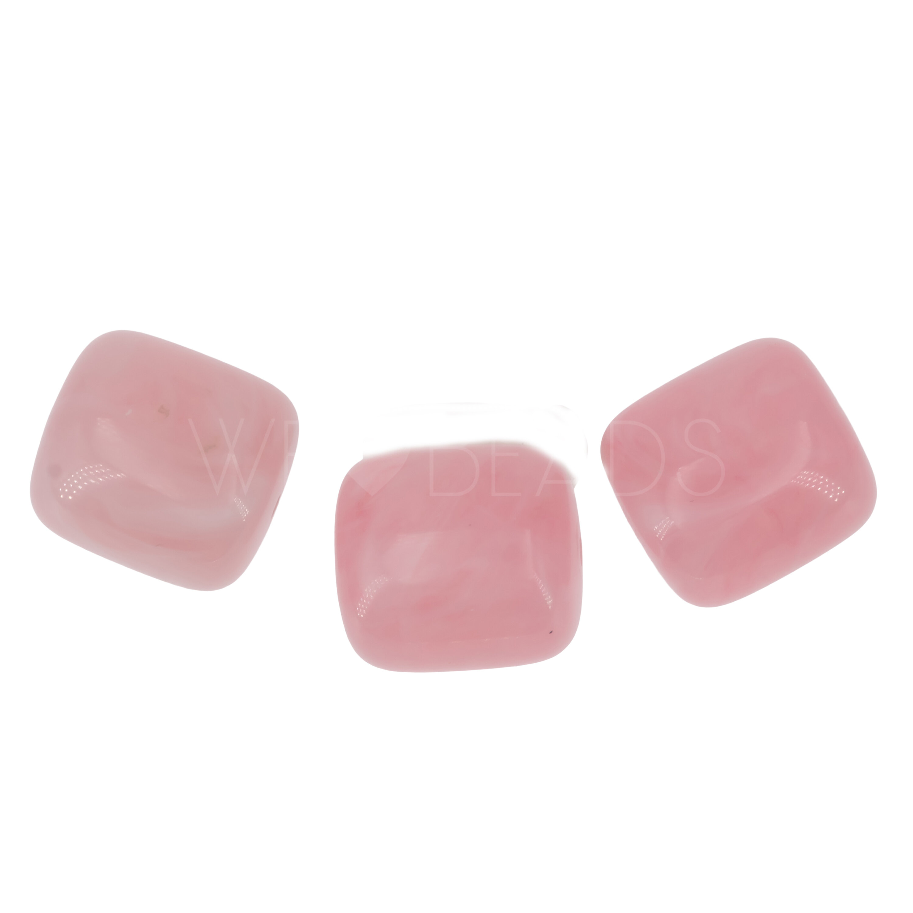 16x15 cylinder Beads in rose