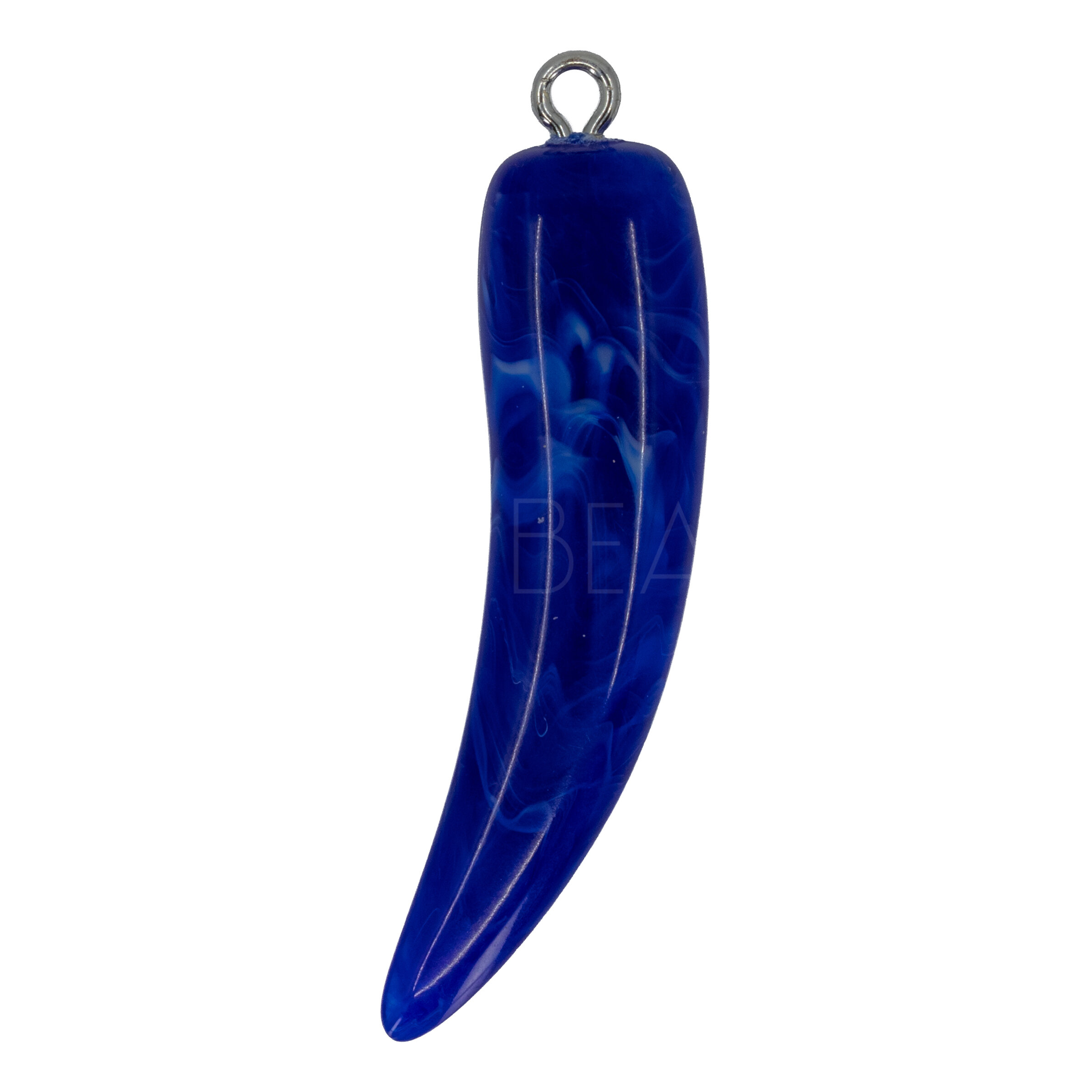 40mm Zahn Charm in royal blue