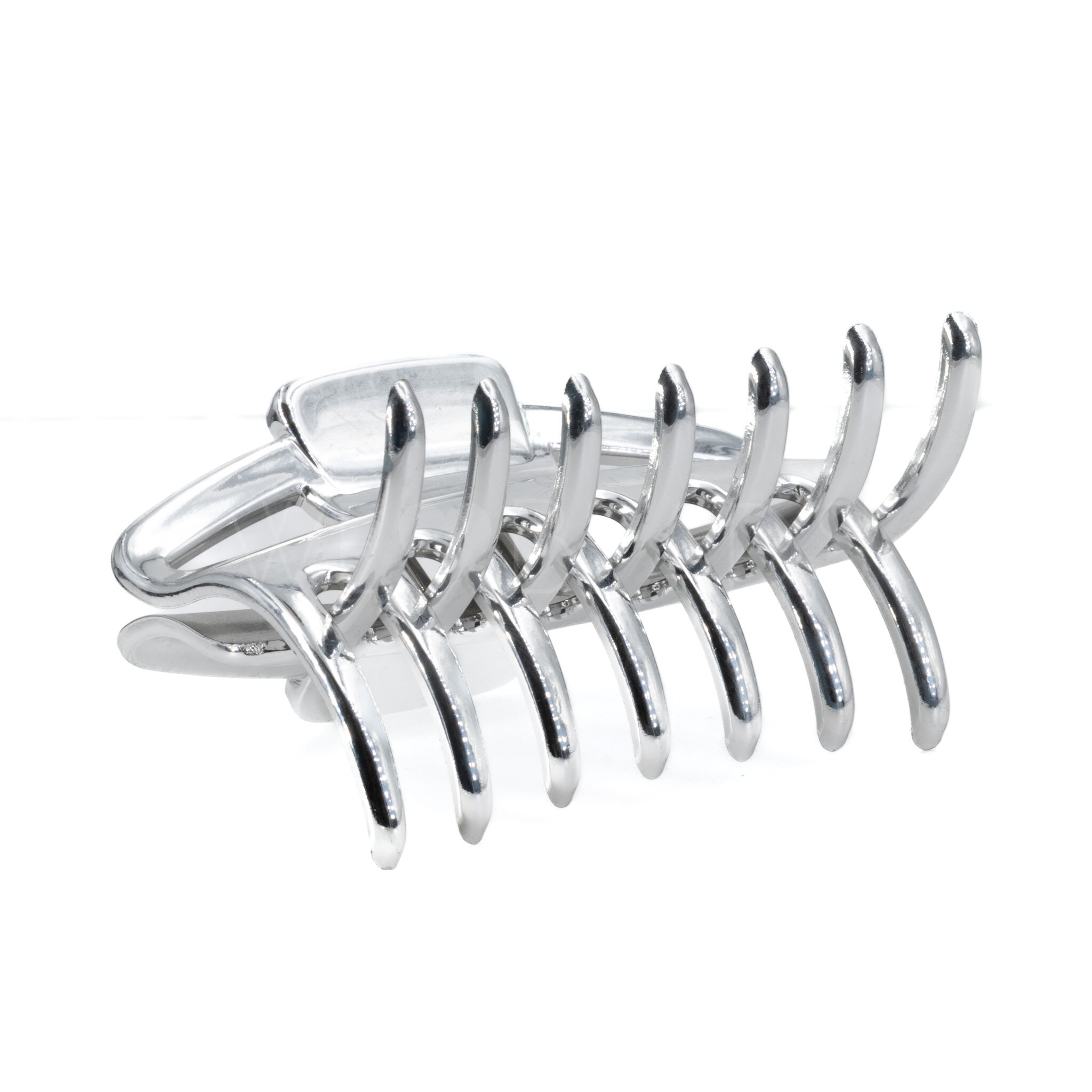 Hair Clip in silver in medium