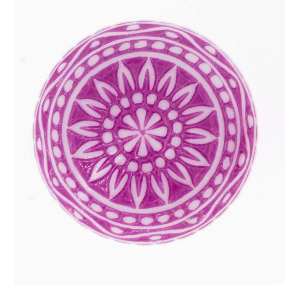 12mm Mosaik  Cabochon Rund in Lila