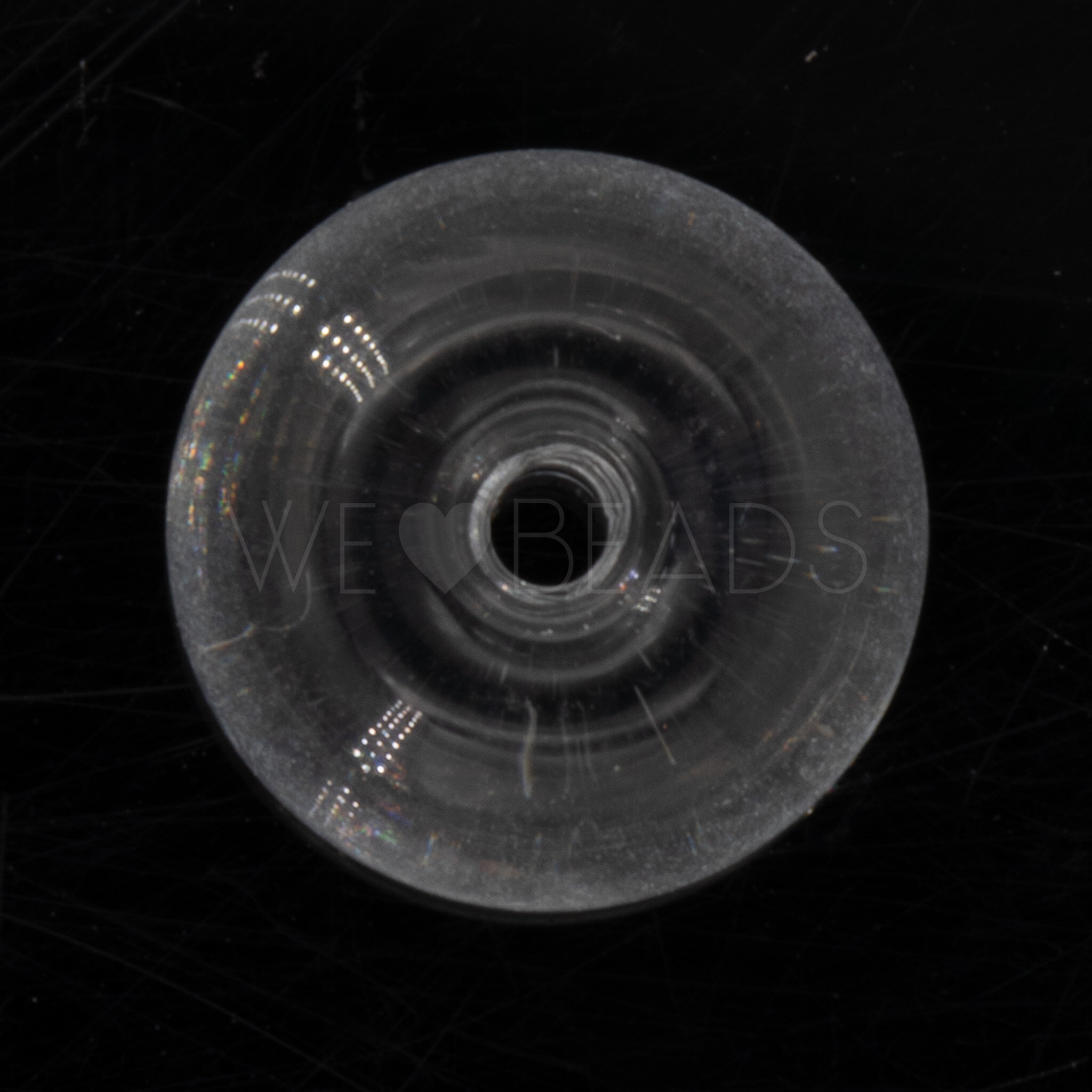 10mm Donut Beads in crystal