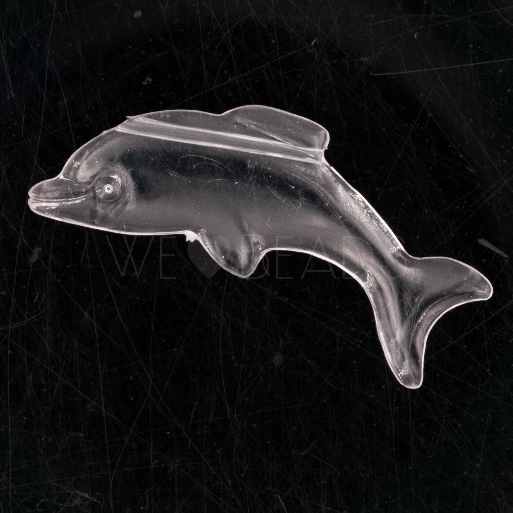 37x15 delfin Perle in Kristall