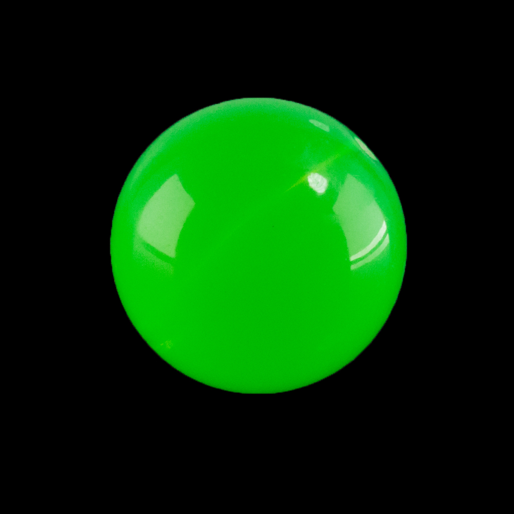 6mm Roundbead in neon grün Opal