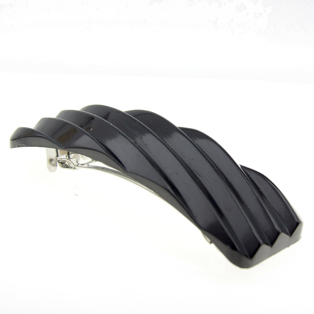 Hair clip in black , medium