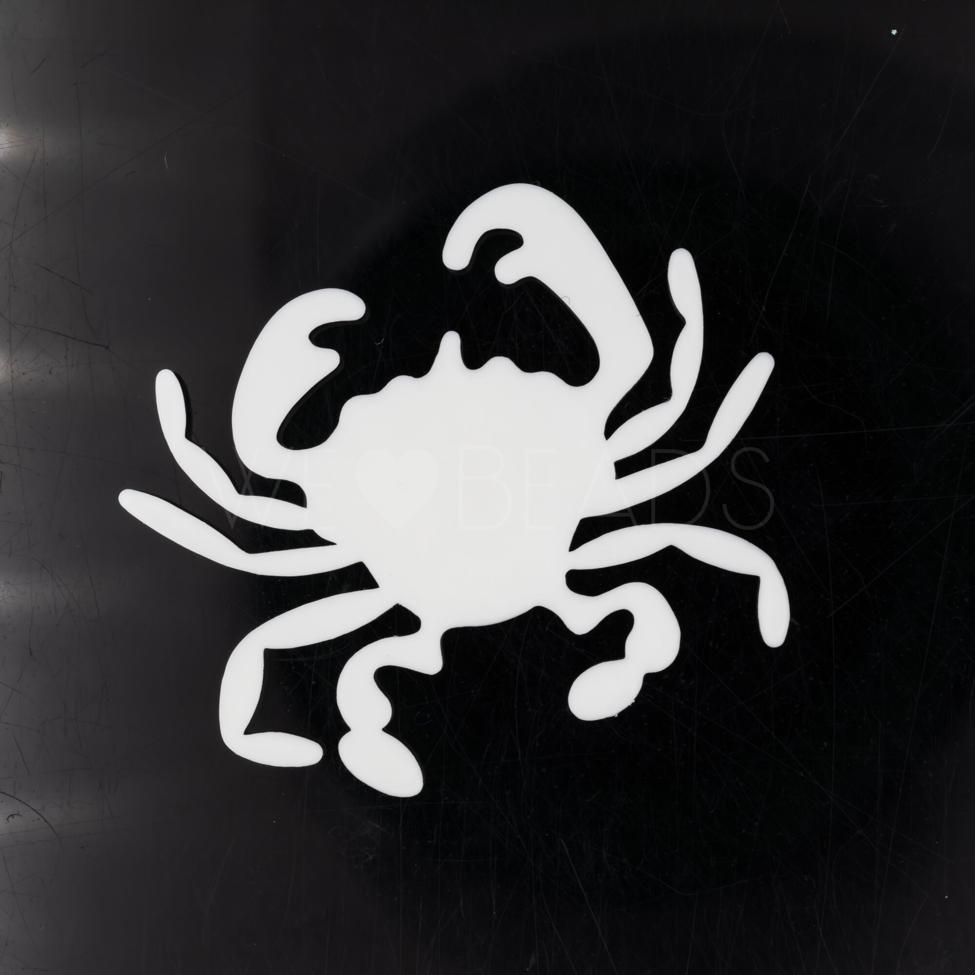 53mm  Cabochon in white