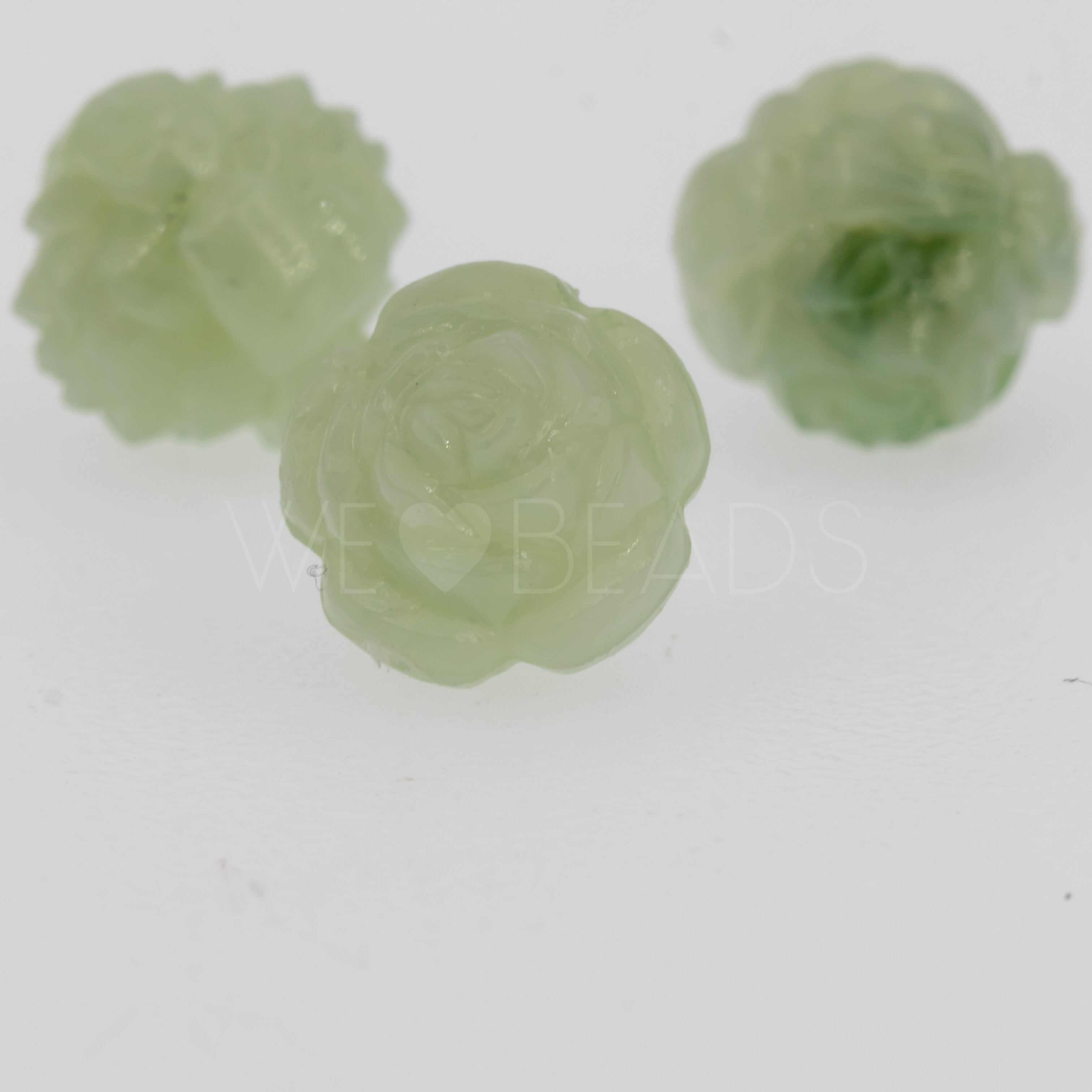 10mm Rose Perle in jade