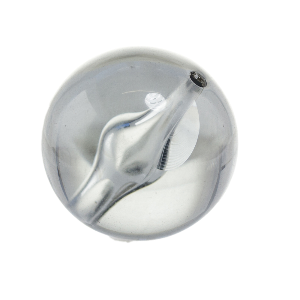 25mm Roundbead in grey Translucent