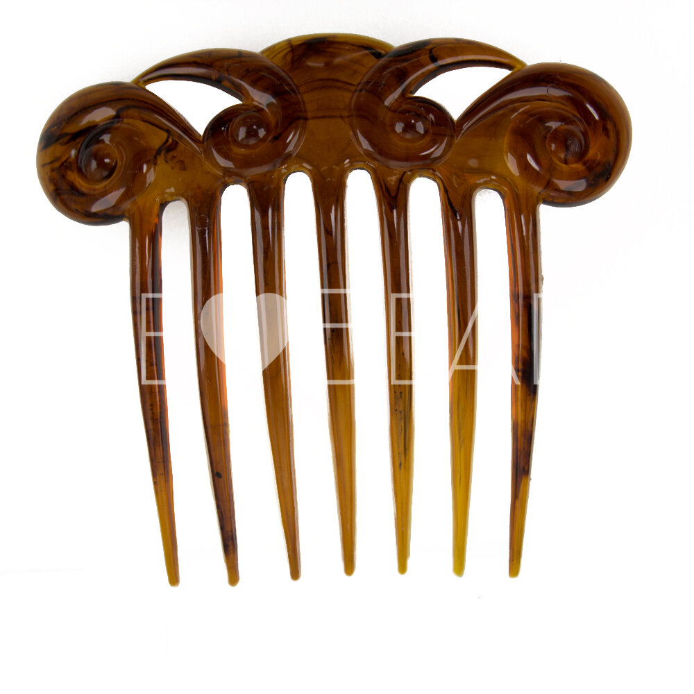 Hair Comb in Tortoise , Large