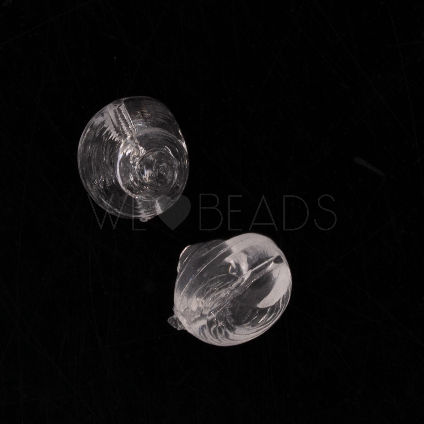 9mm Muschel Perle in Kristall