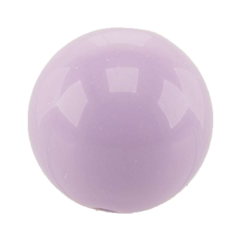10mm Rundperle in  pastell flieder Satt