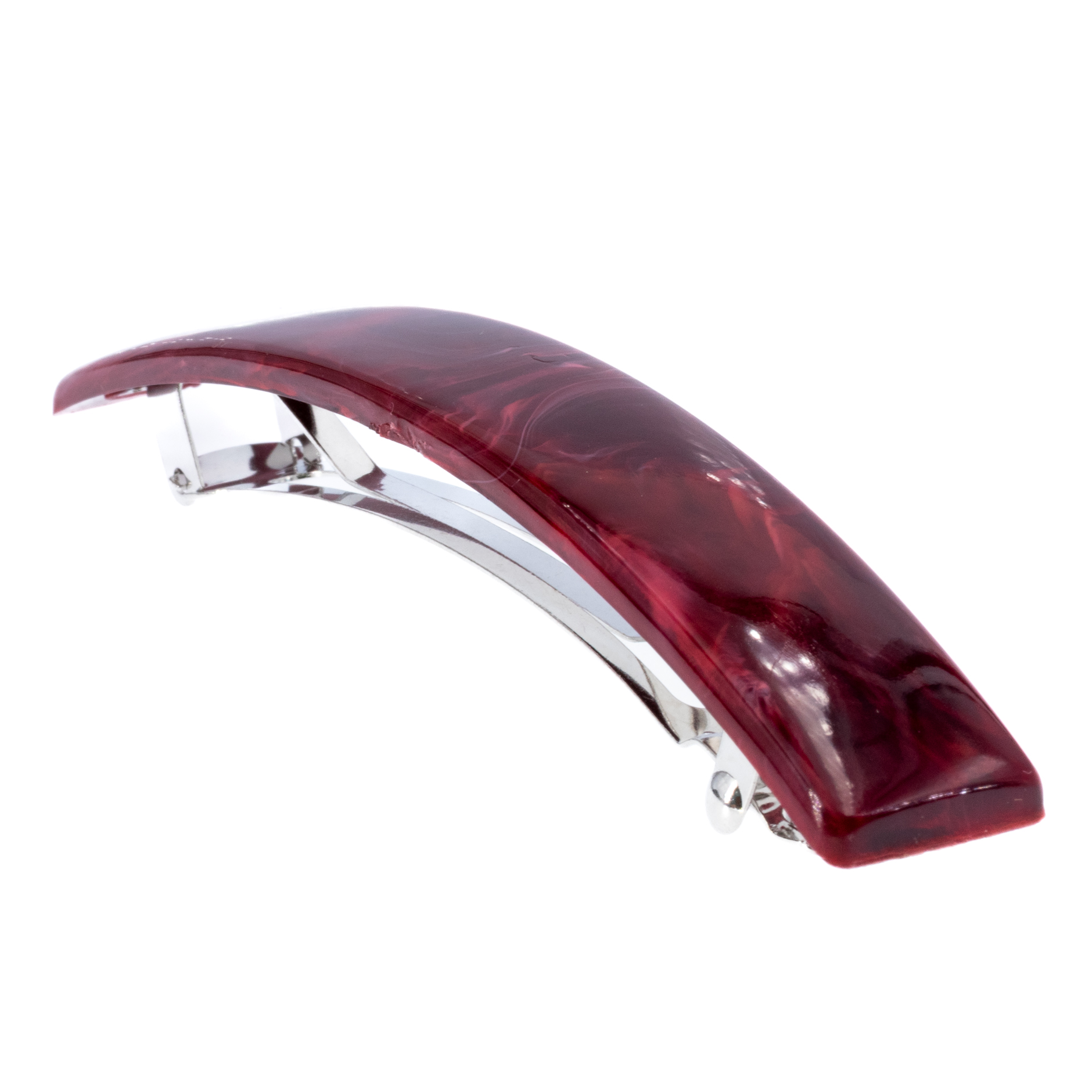 Haarspange Hair Clip in Weinrot Large