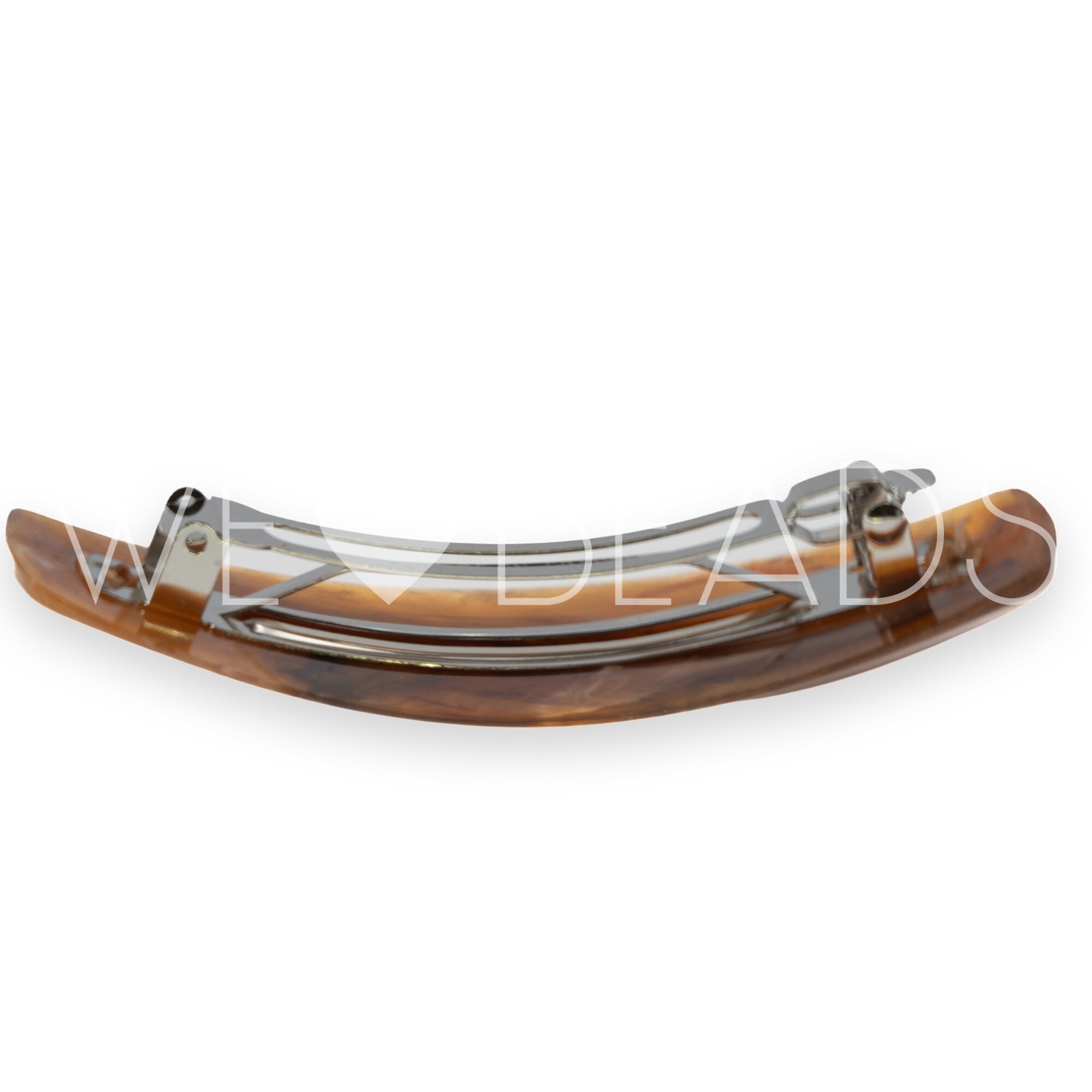 Patentspange oval in horn Large