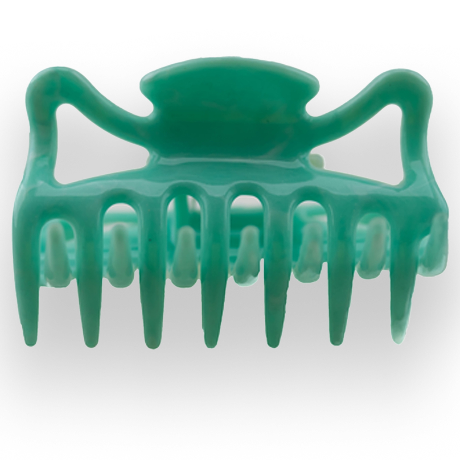 Haarklammer in eisgrün , medium