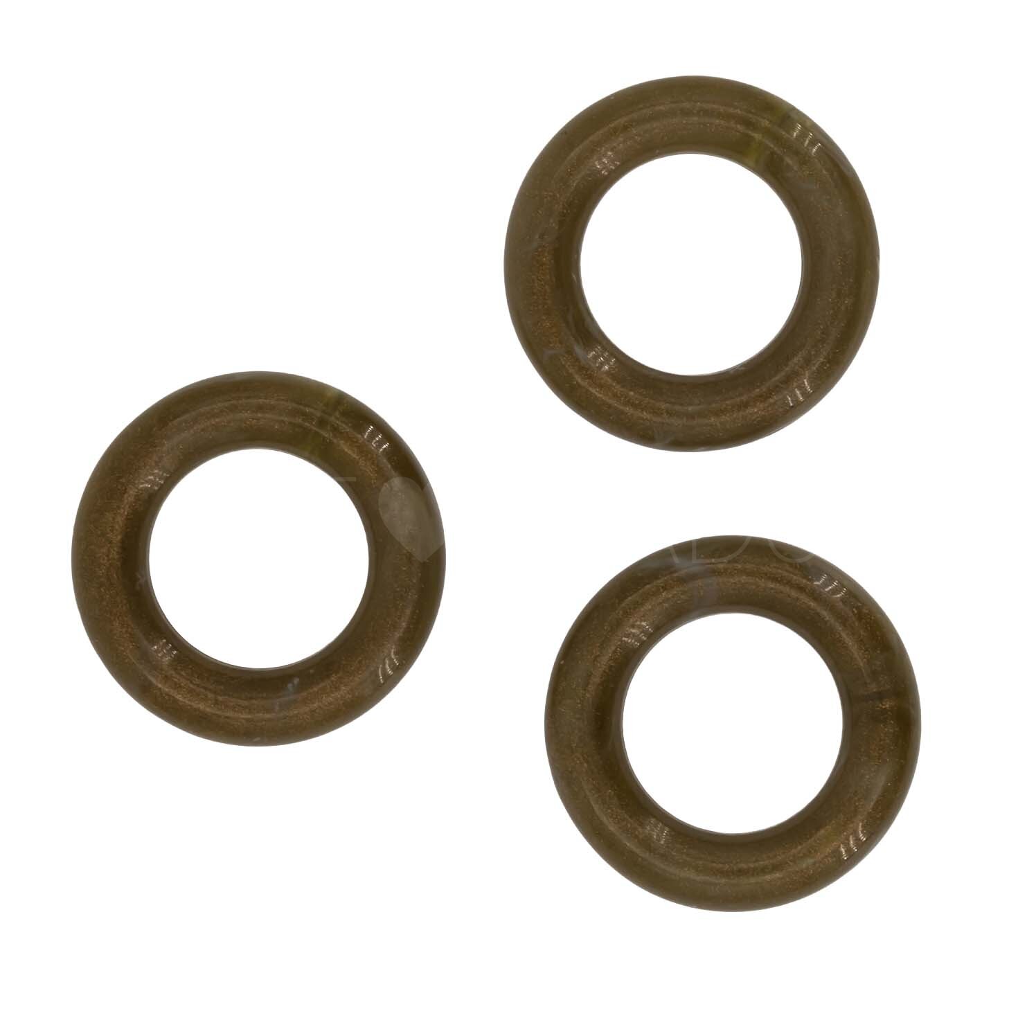 21mm Ring in khaki braun goldshadow