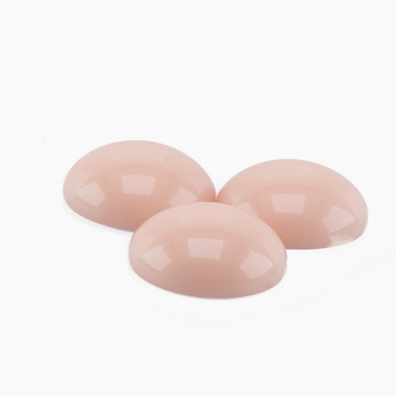 16mm Cabochon Rund in altrosa